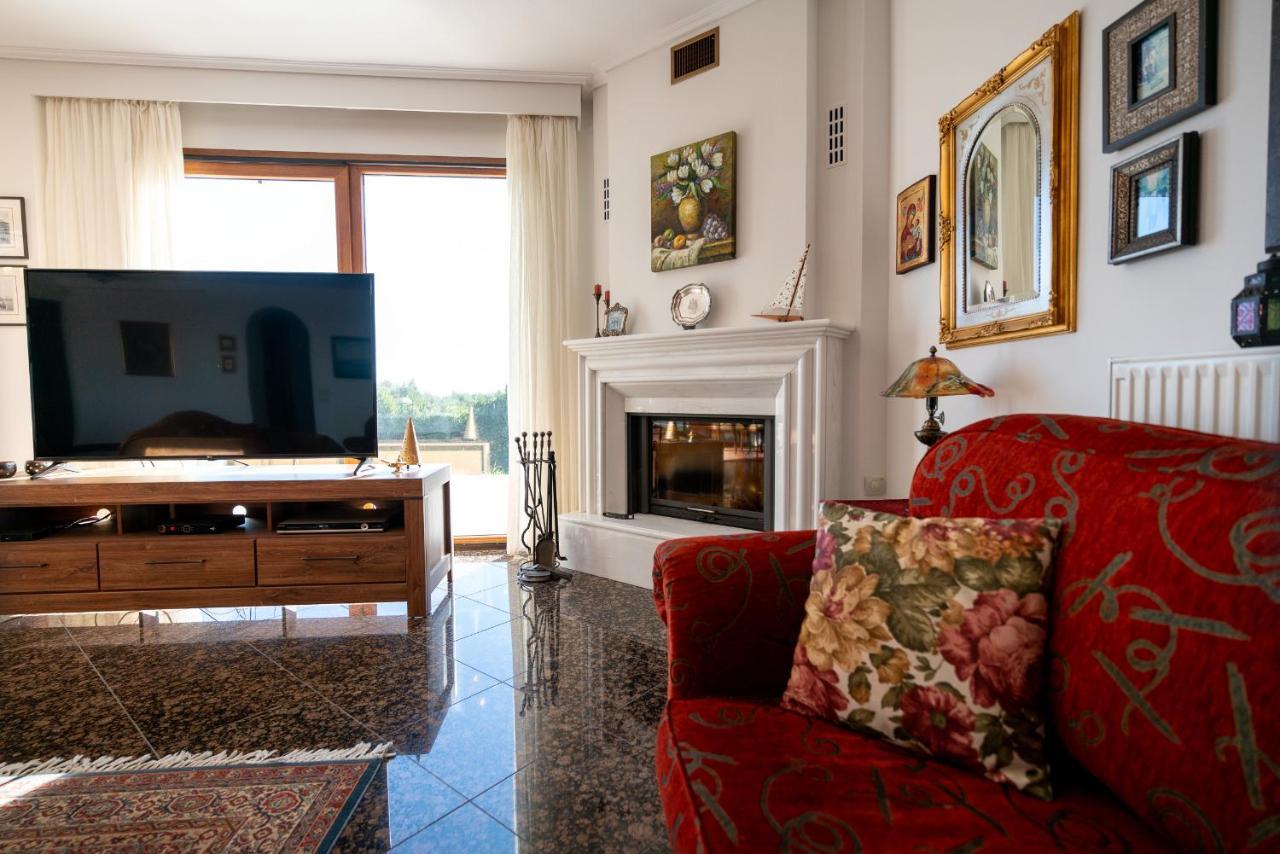 Villa Bougainvillea Epanomí Eksteriør bilde